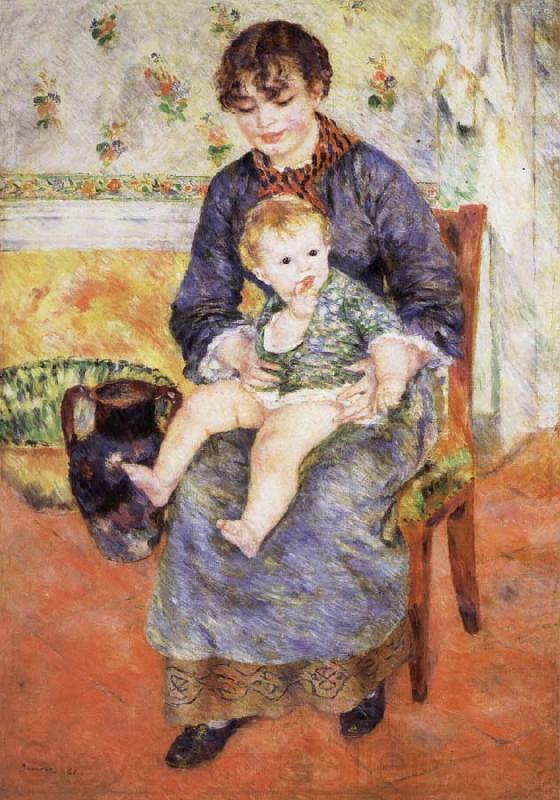 Pierre Renoir Mother and Child